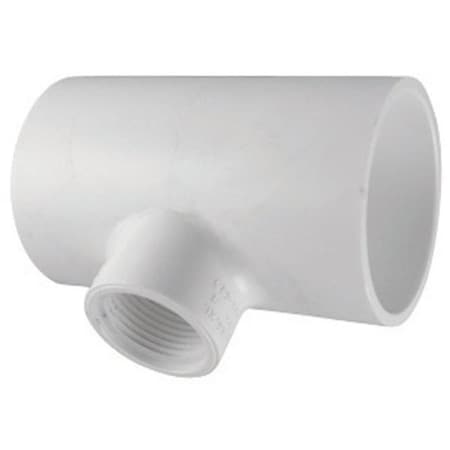 Charlotte Pipe And Foundry Charlotte Pipe & Foundry PVC024014300 PVC Schedule 40 Reducing Tee  1.5 x 0.5 in. FPT 45849